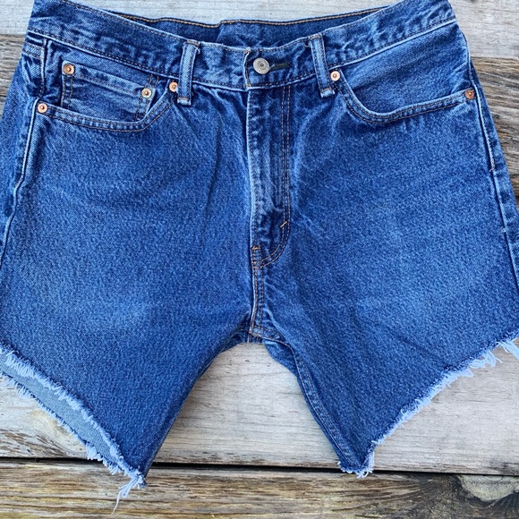 HIGH WAISTED 505 CUT OFF SHORTS - Picture 3 of 5